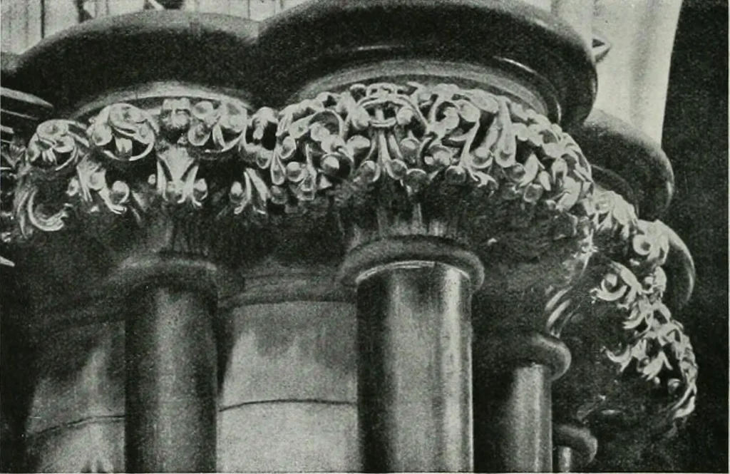 An illustration from A guide to English Gothic architecture, illustrated by numerous drawings and photographs, 1922, leaf 188