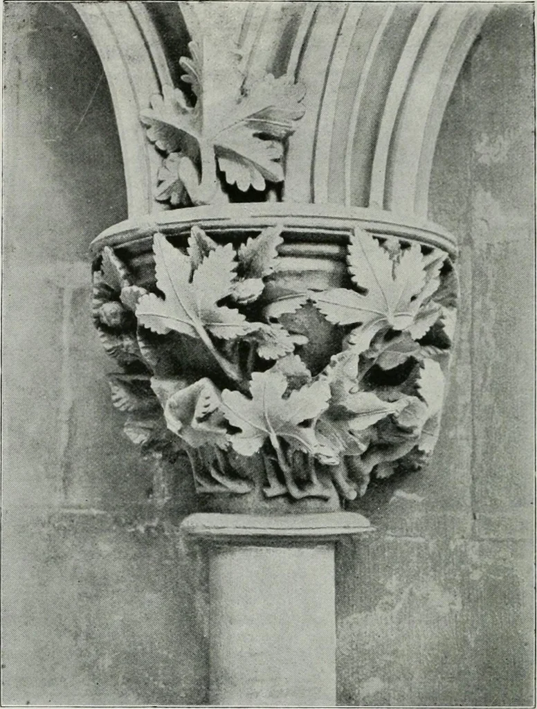 An illustration from A guide to English Gothic architecture, illustrated by numerous drawings and photographs, 1922, leaf 192