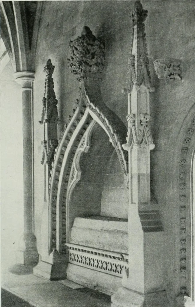 An illustration from A guide to English Gothic architecture, illustrated by numerous drawings and photographs, 1922, leaf 193