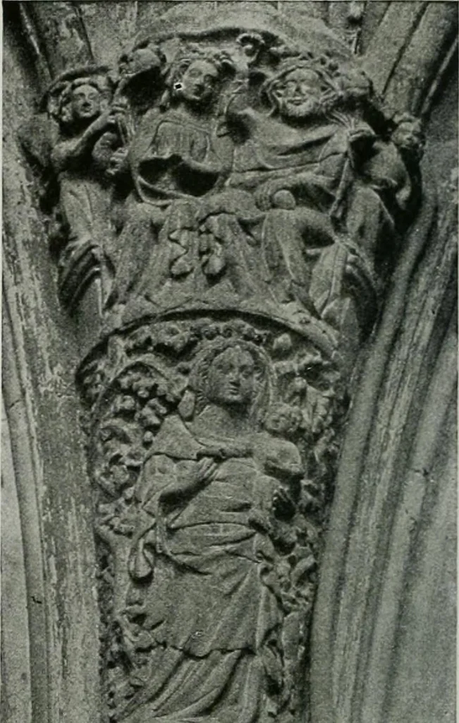 An illustration from A guide to English Gothic architecture, illustrated by numerous drawings and photographs, 1922, leaf 206