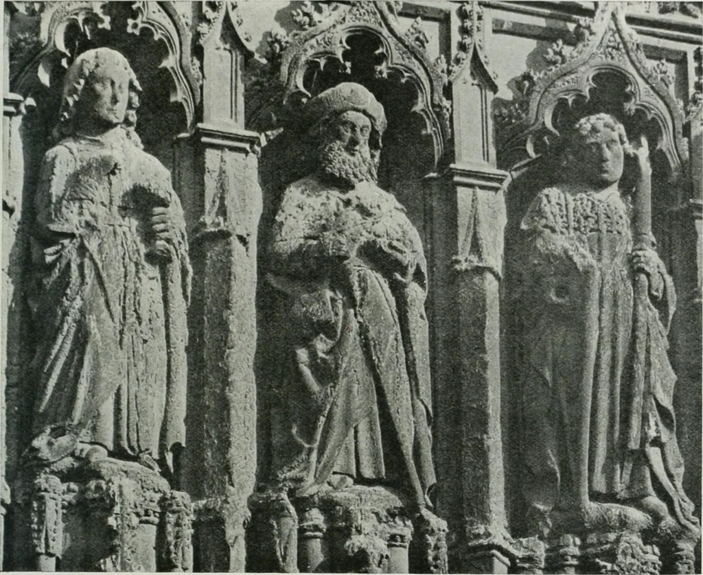 An illustration from A guide to English Gothic architecture, illustrated by numerous drawings and photographs, 1922, leaf 209