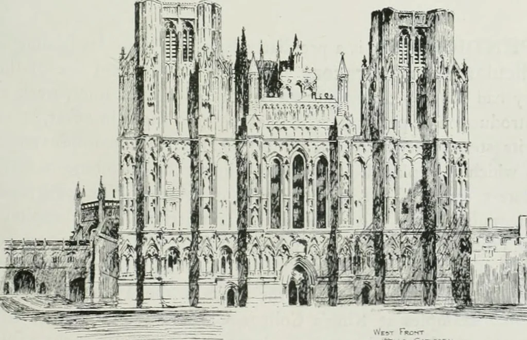 An illustration from A guide to English Gothic architecture, illustrated by numerous drawings and photographs, 1922, leaf 21