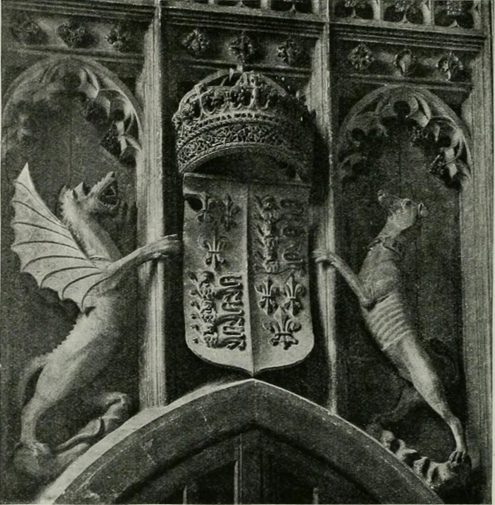 An illustration from A guide to English Gothic architecture, illustrated by numerous drawings and photographs, 1922, leaf 212
