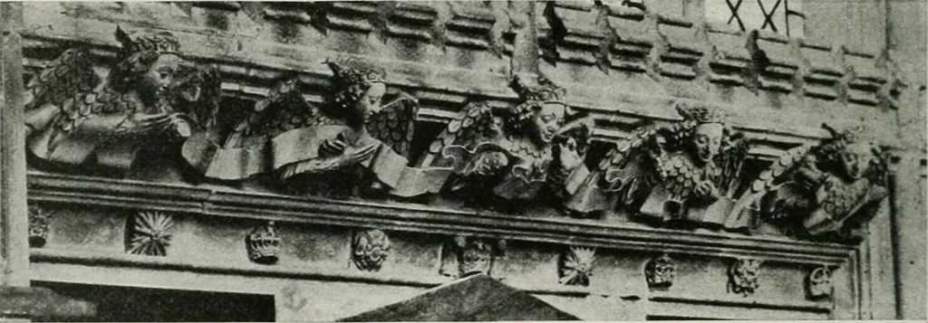 An illustration from A guide to English Gothic architecture, illustrated by numerous drawings and photographs, 1922, leaf 212