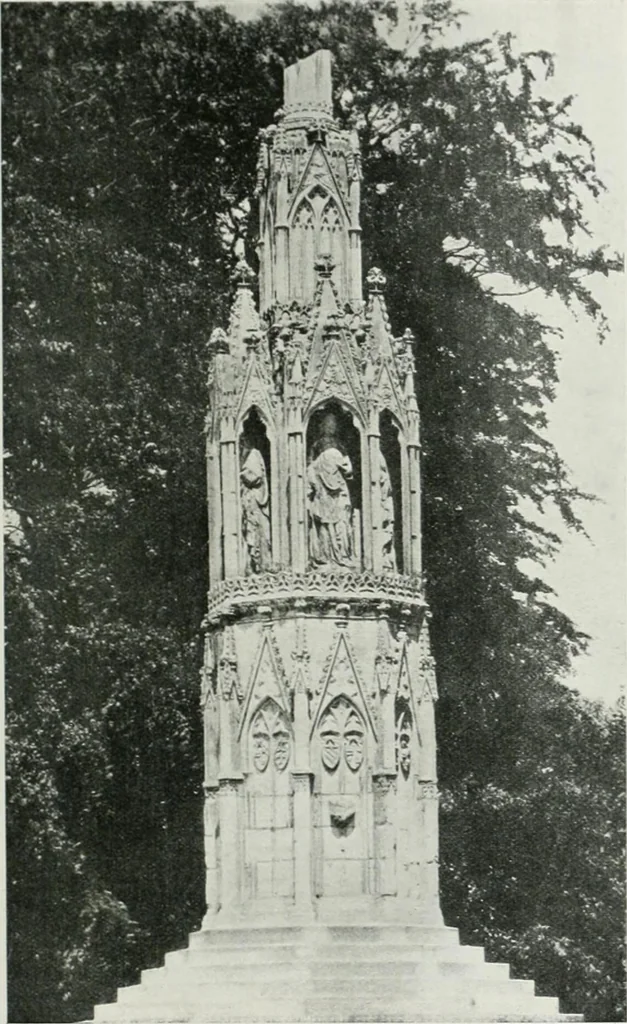 An illustration from A guide to English Gothic architecture, illustrated by numerous drawings and photographs, 1922, leaf 217