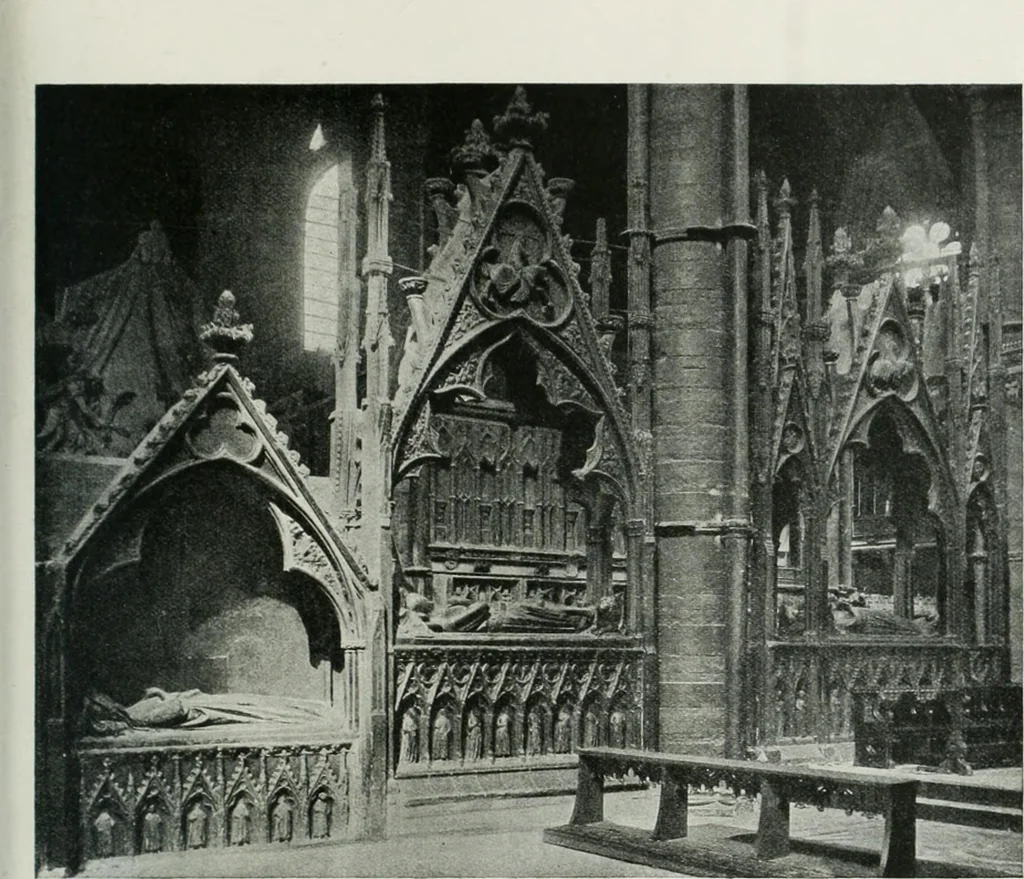An illustration from A guide to English Gothic architecture, illustrated by numerous drawings and photographs, 1922, leaf 219