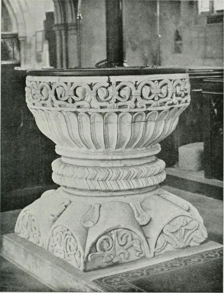 An illustration from A guide to English Gothic architecture, illustrated by numerous drawings and photographs, 1922, leaf 229