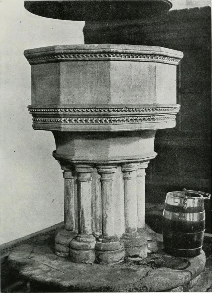An illustration from A guide to English Gothic architecture, illustrated by numerous drawings and photographs, 1922, leaf 231