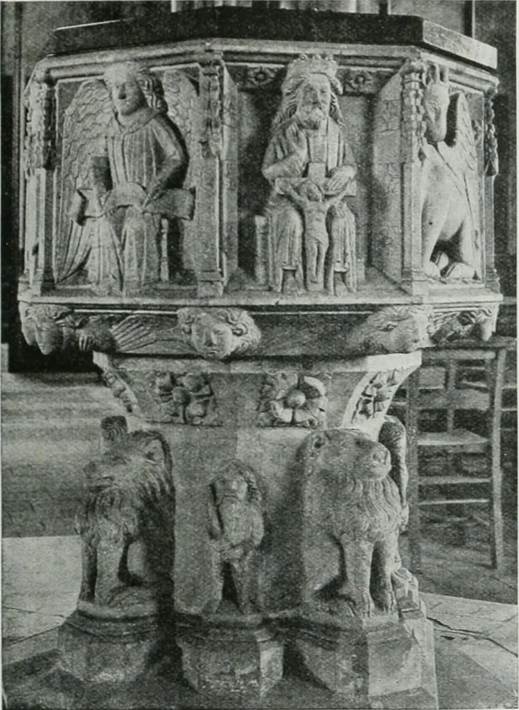 An illustration from A guide to English Gothic architecture, illustrated by numerous drawings and photographs, 1922, leaf 233