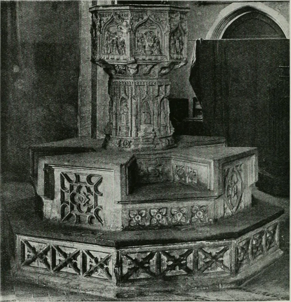 An illustration from A guide to English Gothic architecture, illustrated by numerous drawings and photographs, 1922, leaf 234