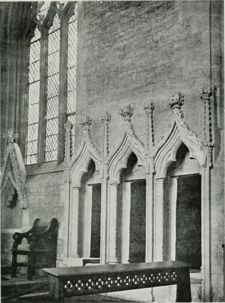 An illustration from A guide to English Gothic architecture, illustrated by numerous drawings and photographs, 1922, leaf 237