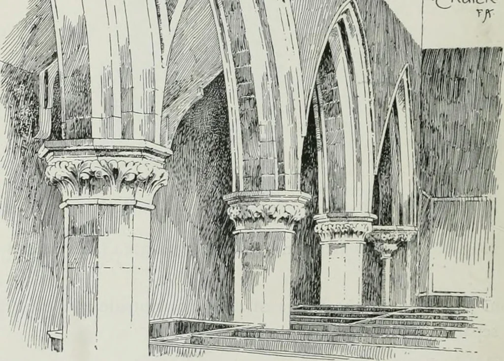 An illustration from A guide to English Gothic architecture, illustrated by numerous drawings and photographs, 1922, leaf 26