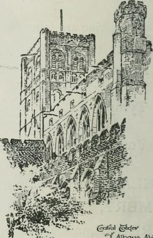 An illustration from A guide to English Gothic architecture, illustrated by numerous drawings and photographs, 1922, leaf 28