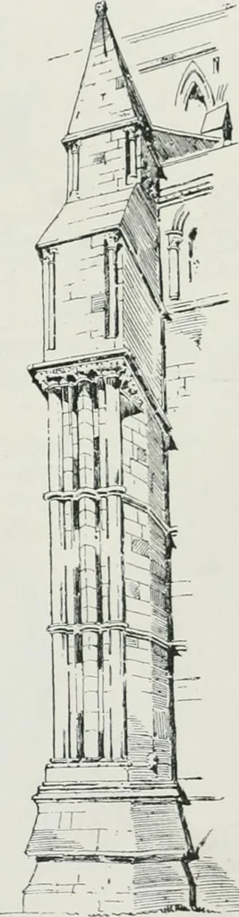 An illustration from A guide to English Gothic architecture, illustrated by numerous drawings and photographs, 1922, leaf 29