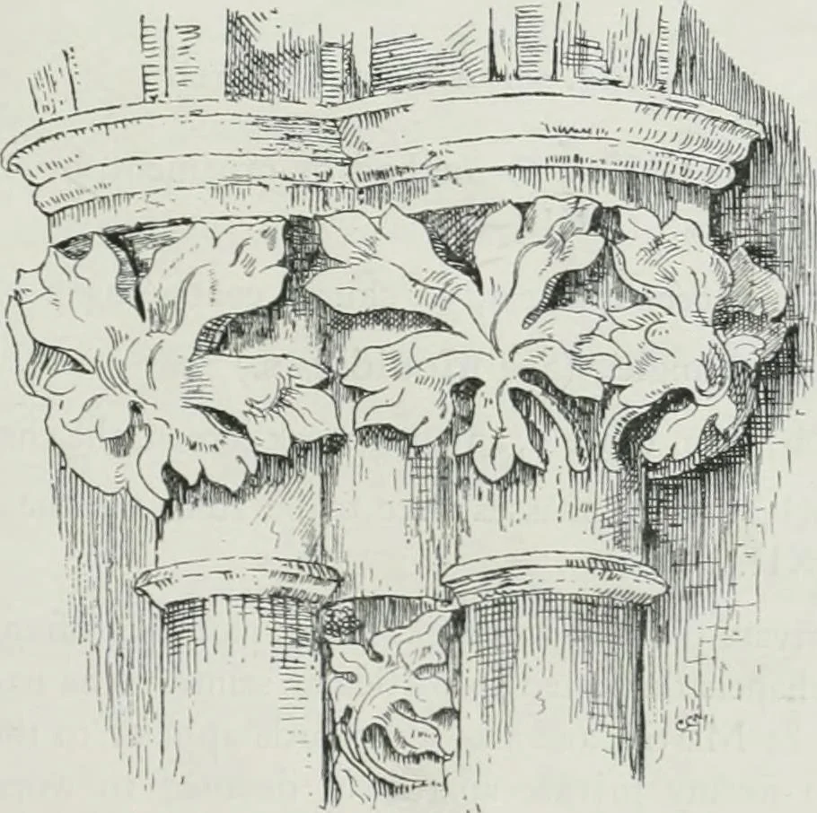 An illustration from A guide to English Gothic architecture, illustrated by numerous drawings and photographs, 1922, leaf 31