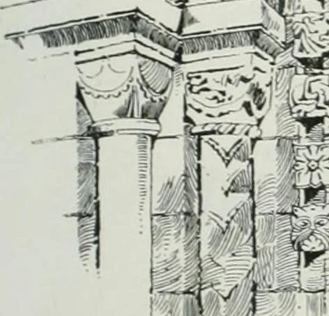 An illustration from A guide to English Gothic architecture, illustrated by numerous drawings and photographs, 1922, leaf 35
