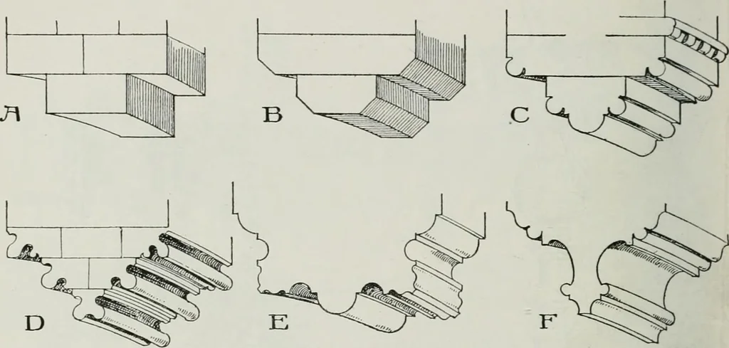 An illustration from A guide to English Gothic architecture, illustrated by numerous drawings and photographs, 1922, leaf 40