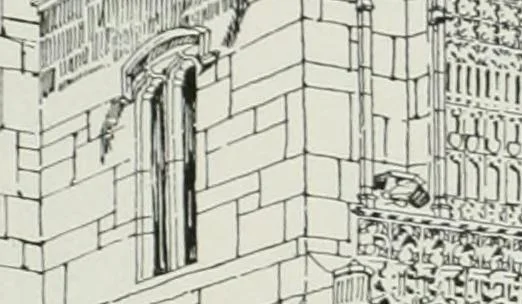 An illustration from A guide to English Gothic architecture, illustrated by numerous drawings and photographs, 1922, leaf 43