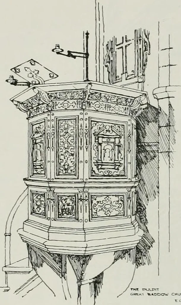 An illustration from A guide to English Gothic architecture, illustrated by numerous drawings and photographs, 1922, leaf 44