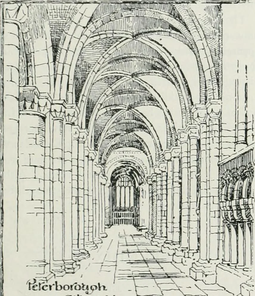 An illustration from A guide to English Gothic architecture, illustrated by numerous drawings and photographs, 1922, leaf 51