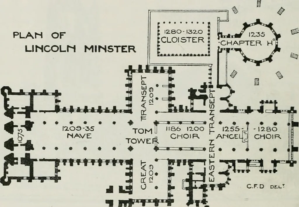 An illustration from A guide to English Gothic architecture, illustrated by numerous drawings and photographs, 1922, leaf 56