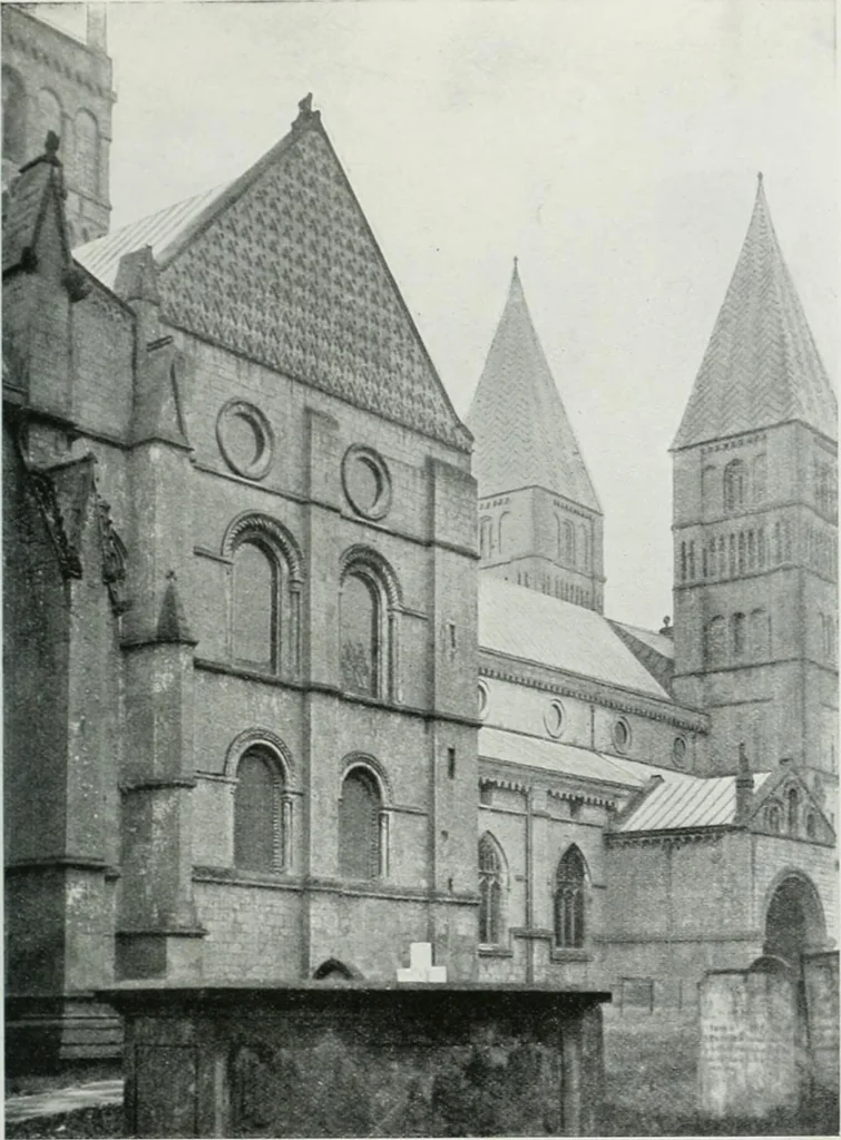 An illustration from A guide to English Gothic architecture, illustrated by numerous drawings and photographs, 1922, leaf 67