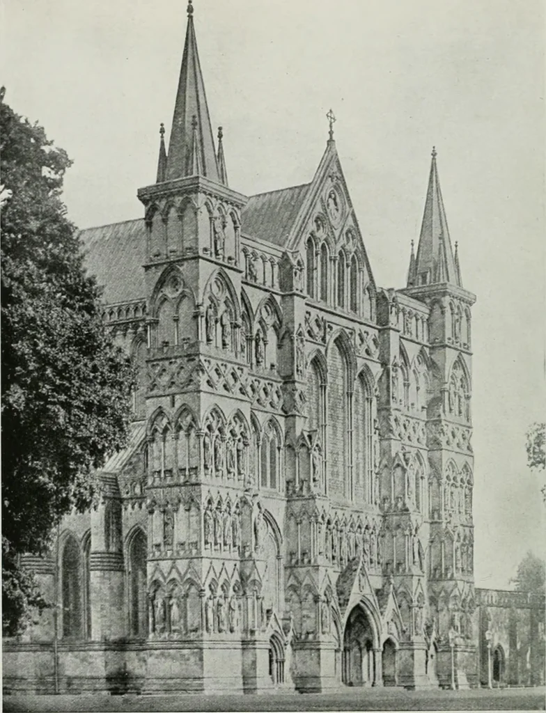 An illustration from A guide to English Gothic architecture, illustrated by numerous drawings and photographs, 1922, leaf 70