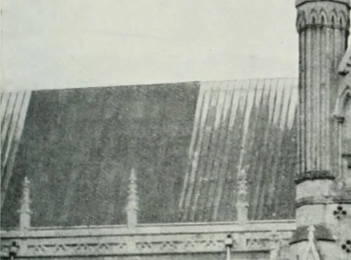 An illustration from A guide to English Gothic architecture, illustrated by numerous drawings and photographs, 1922, leaf 71