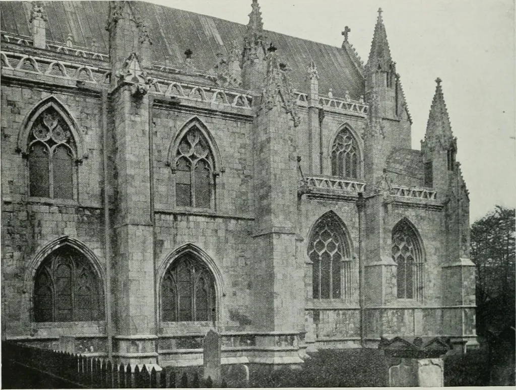An illustration from A guide to English Gothic architecture, illustrated by numerous drawings and photographs, 1922, leaf 76