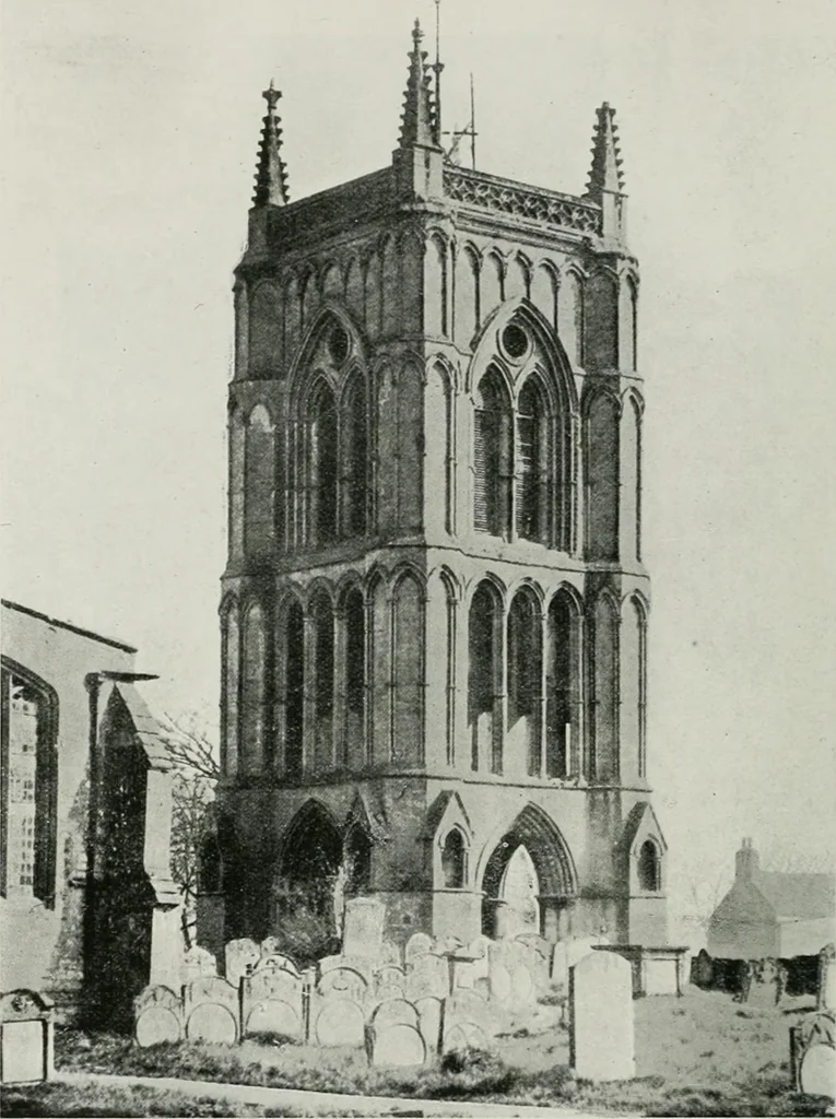 An illustration from A guide to English Gothic architecture, illustrated by numerous drawings and photographs, 1922, leaf 90