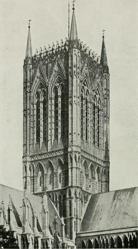 An illustration from A guide to English Gothic architecture, illustrated by numerous drawings and photographs, 1922, leaf 92
