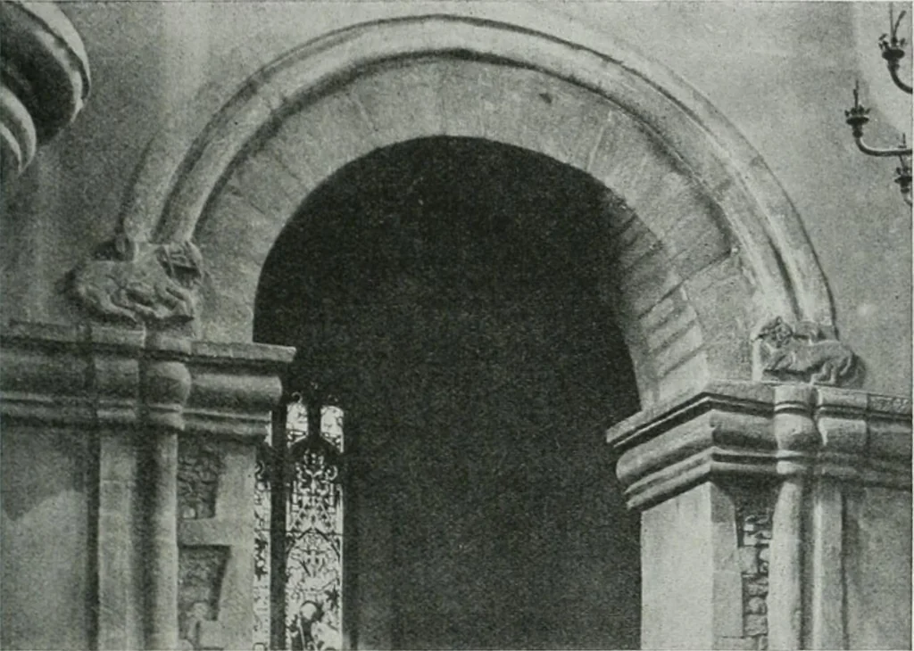 An illustration from A guide to English Gothic architecture, illustrated by numerous drawings and photographs, 1922, leaf 97