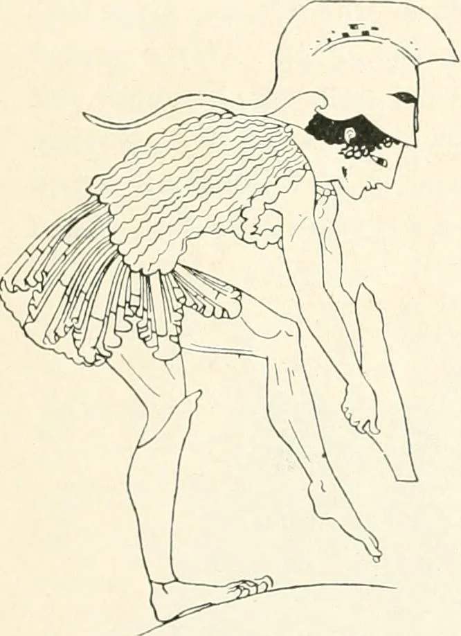 An illustration from A guide to the exhibition illustrating Greek and Roman life, 1920, leaf 101