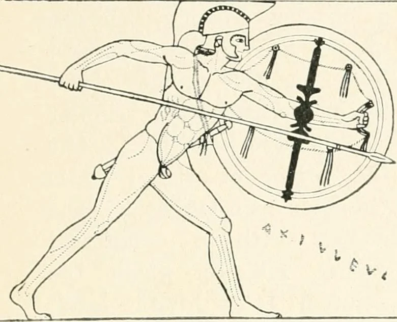 An illustration from A guide to the exhibition illustrating Greek and Roman life, 1920, leaf 113