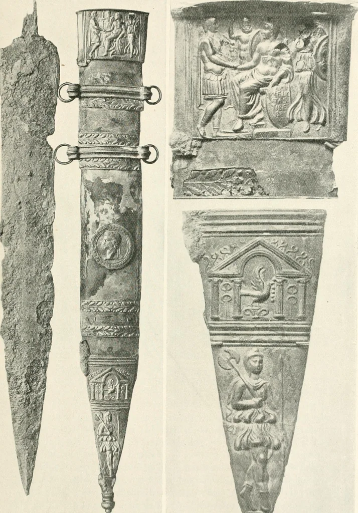 An illustration from A guide to the exhibition illustrating Greek and Roman life, 1920, leaf 117