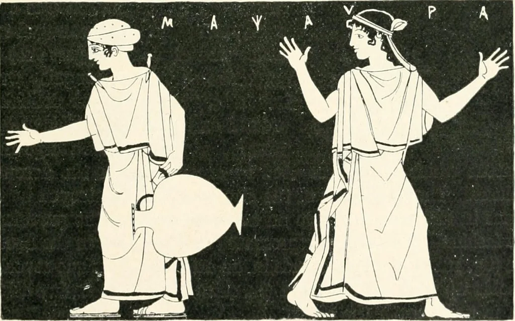 An illustration from A guide to the exhibition illustrating Greek and Roman life, 1920, leaf 135
