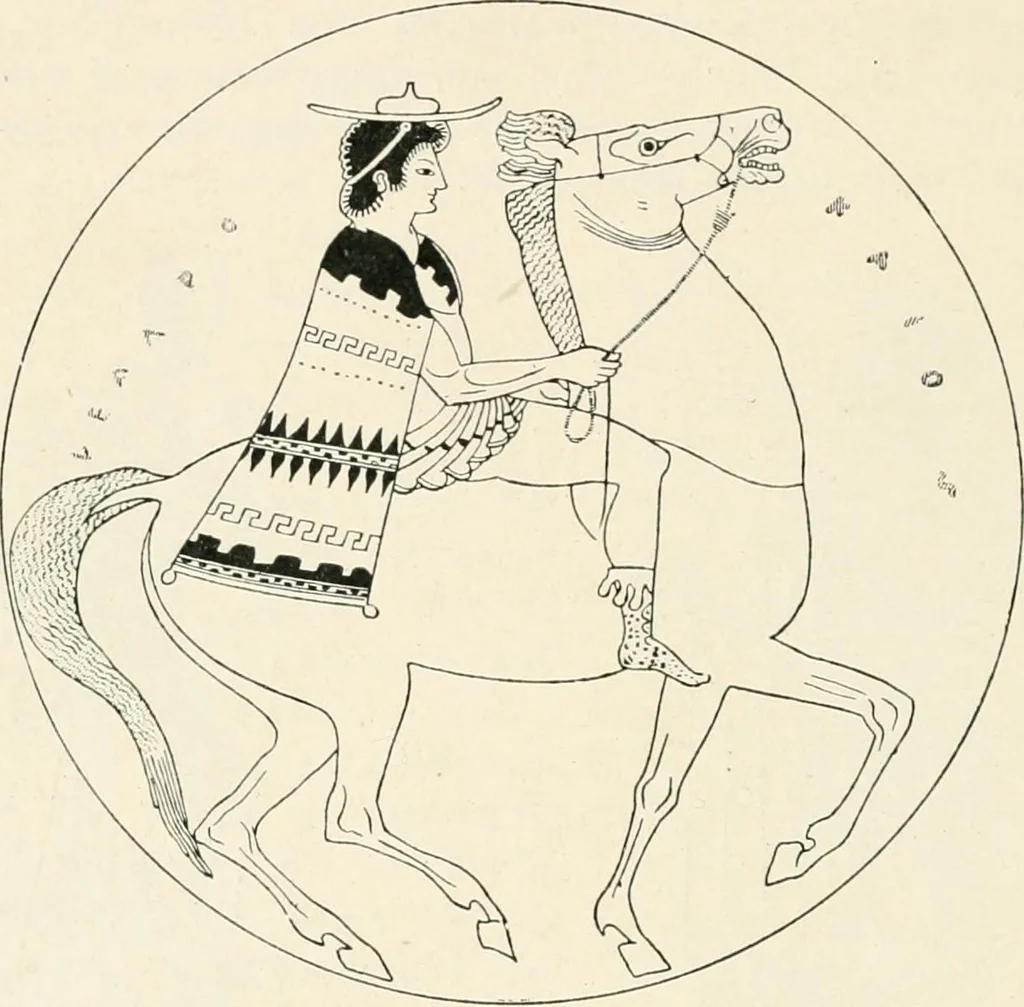 An illustration from A guide to the exhibition illustrating Greek and Roman life, 1920, leaf 140