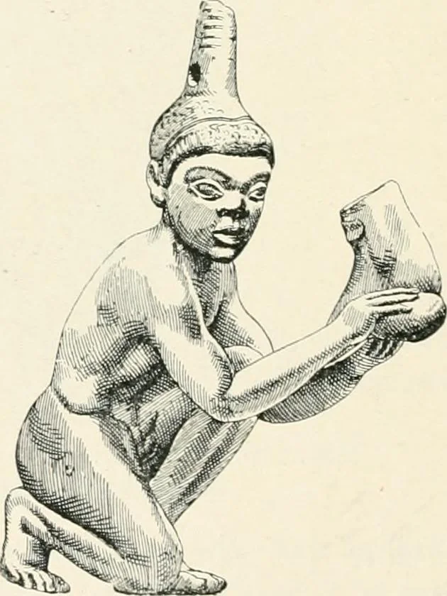 An illustration from A guide to the exhibition illustrating Greek and Roman life, 1920, leaf 142