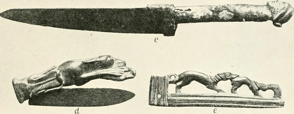 An illustration from A guide to the exhibition illustrating Greek and Roman life, 1920, leaf 161