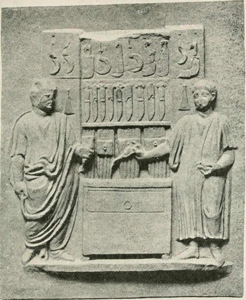 An illustration from A guide to the exhibition illustrating Greek and Roman life, 1920, leaf 169