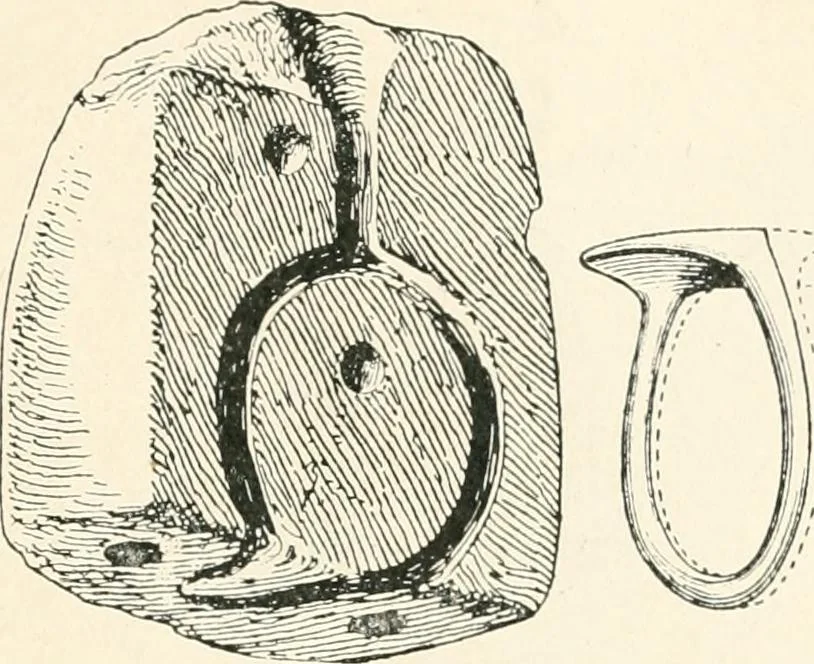 An illustration from A guide to the exhibition illustrating Greek and Roman life, 1920, leaf 193