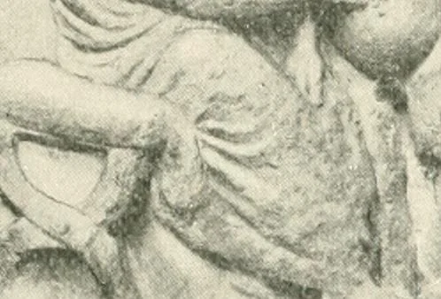 An illustration from A guide to the exhibition illustrating Greek and Roman life, 1920, leaf 201