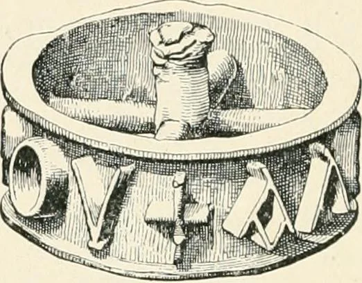 An illustration from A guide to the exhibition illustrating Greek and Roman life, 1920, leaf 204