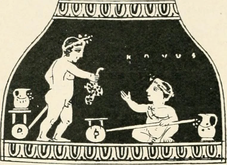 An illustration from A guide to the exhibition illustrating Greek and Roman life, 1920, leaf 206