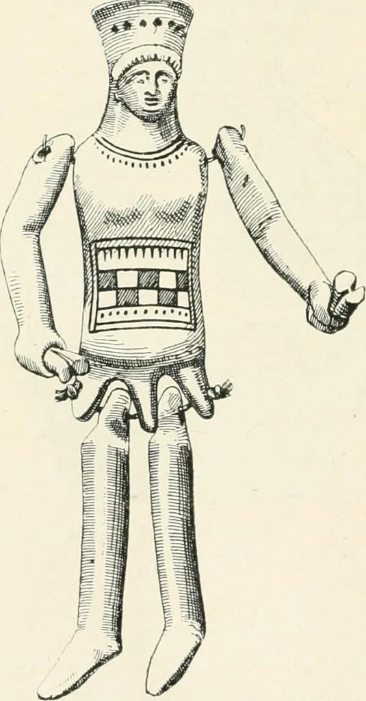 An illustration from A guide to the exhibition illustrating Greek and Roman life, 1920, leaf 206