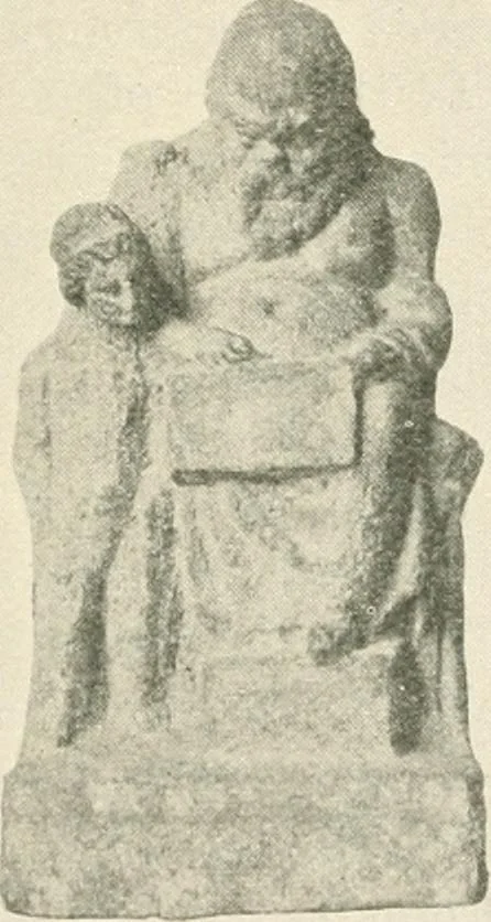 An illustration from A guide to the exhibition illustrating Greek and Roman life, 1920, leaf 209