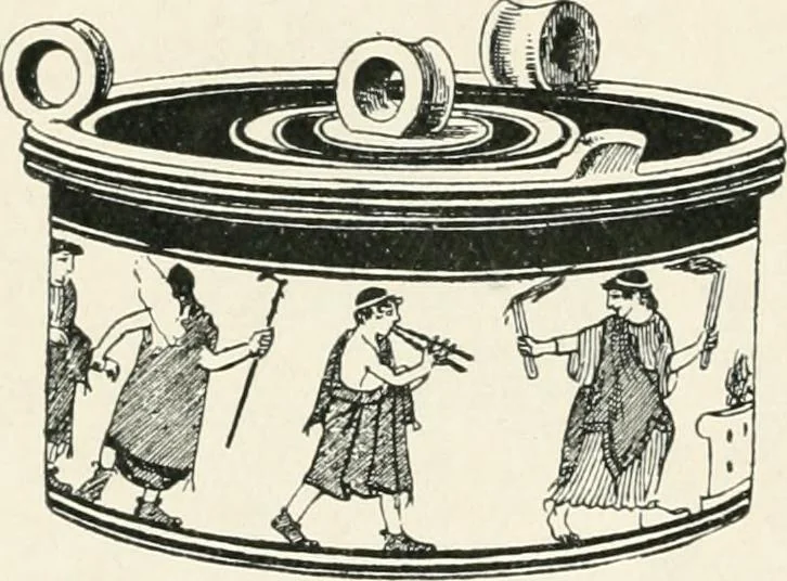 An illustration from A guide to the exhibition illustrating Greek and Roman life, 1920, leaf 222