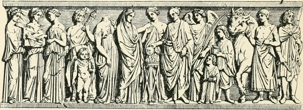 An illustration from A guide to the exhibition illustrating Greek and Roman life, 1920, leaf 224