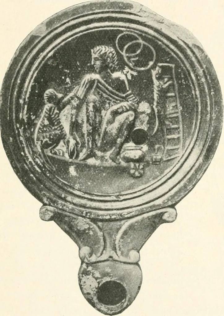 An illustration from A guide to the exhibition illustrating Greek and Roman life, 1920, leaf 231