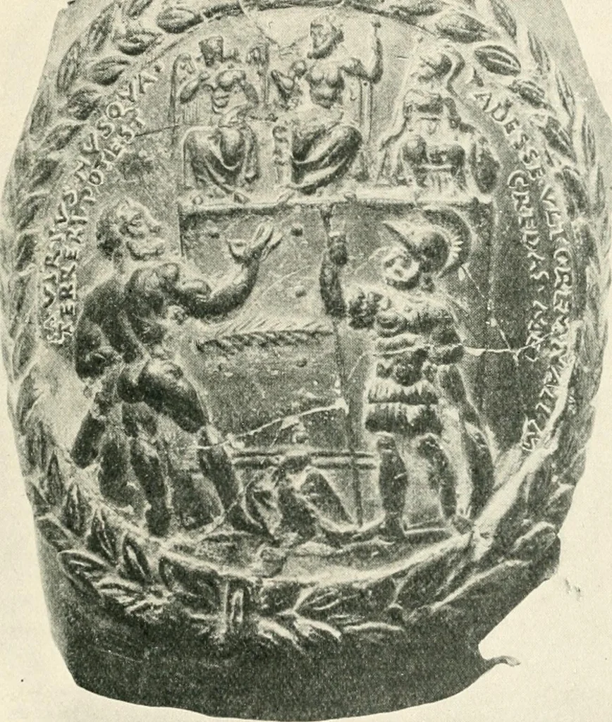 An illustration from A guide to the exhibition illustrating Greek and Roman life, 1920, leaf 41